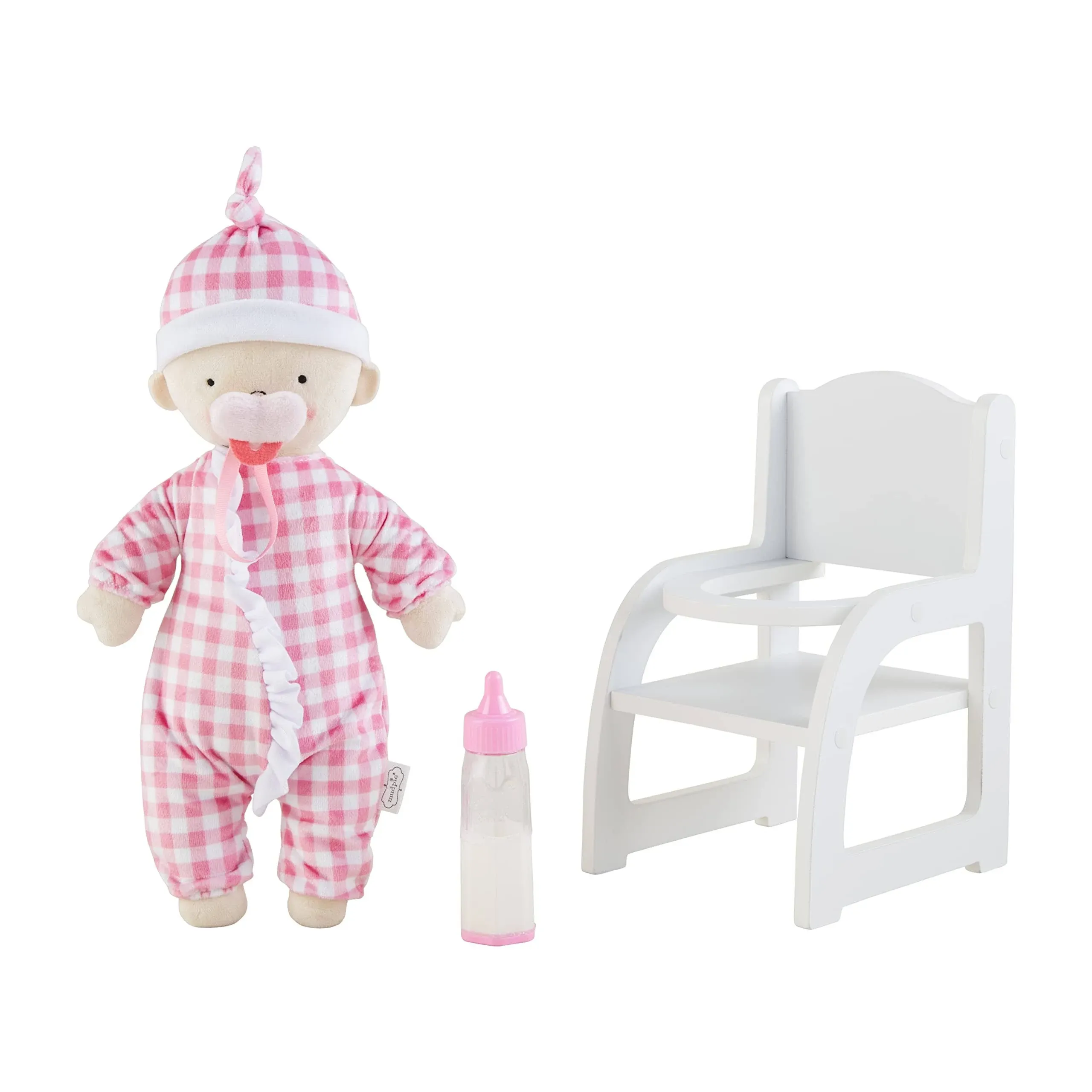 Baby Doll and Hair Chair Set | Mud Pie