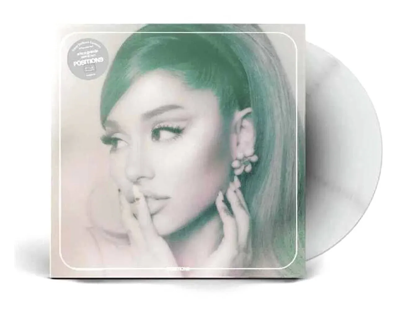 Ariana Grande Positions Exclusive Limited Glow In The Dark Vinyl LP &amp; 2 Posters