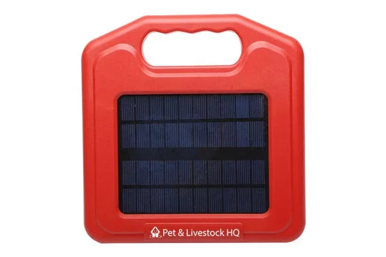 Solar Powered Fence Charger Energizer Panel