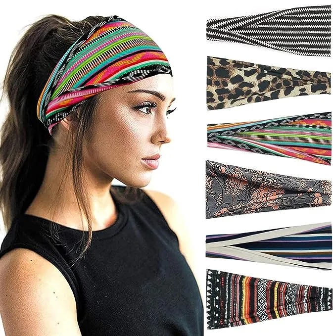 YONUF Women's Fashion Wide Headband