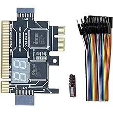 Jadeshay TL631 Pro Motherboard Analyzer Diagnostic Card, PCI Mini PCI-E LPC Motherboard Tester Debug Cards for Laptop Desktop