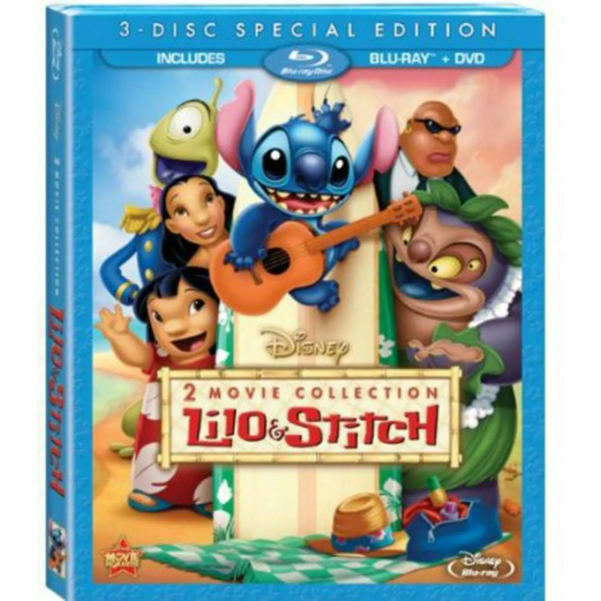 Lilo & Stitch, 2 Movie Collection [Blu-ray + DVD, 3 Disc]