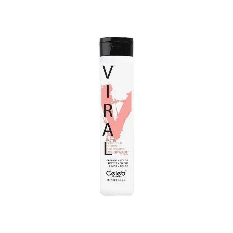 Celeb Luxury Viral Pastel Rose Gold Colorwash 8.25 Ounce