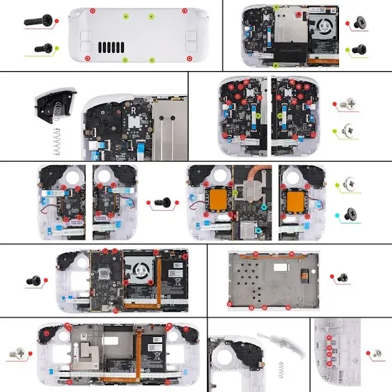 eXtremeRate Custom Full Set Shell with Buttons for Steam Deck LCD - Wood Grain