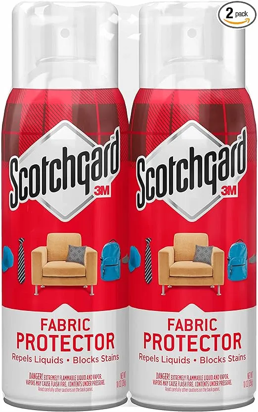 Scotchgard Fabric & Upholstery Protector, Repels Liquids, Blocks Stains, 60 Ounces