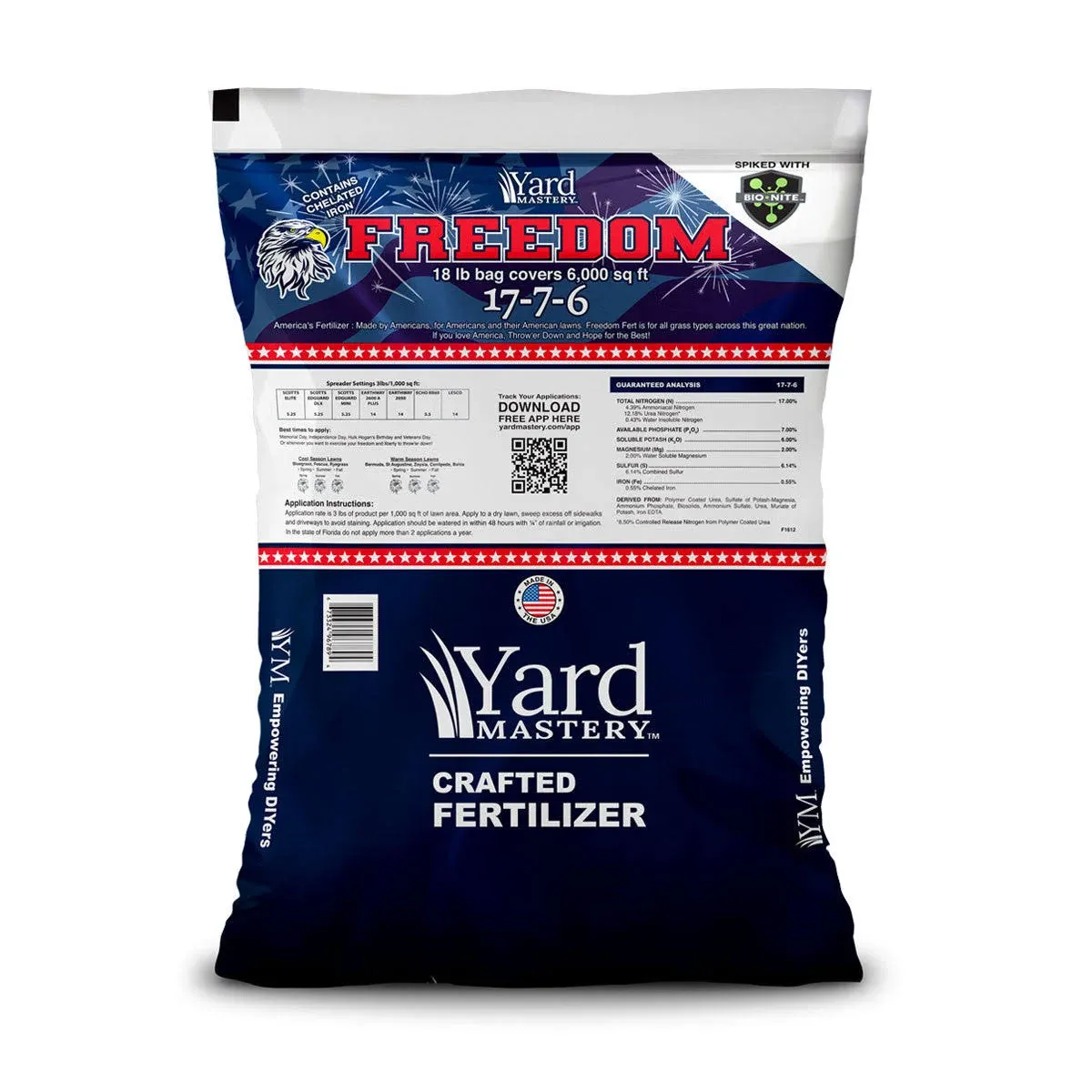 Yard Mastery Freedom Granular Lawn Fertilizer 17-7-6