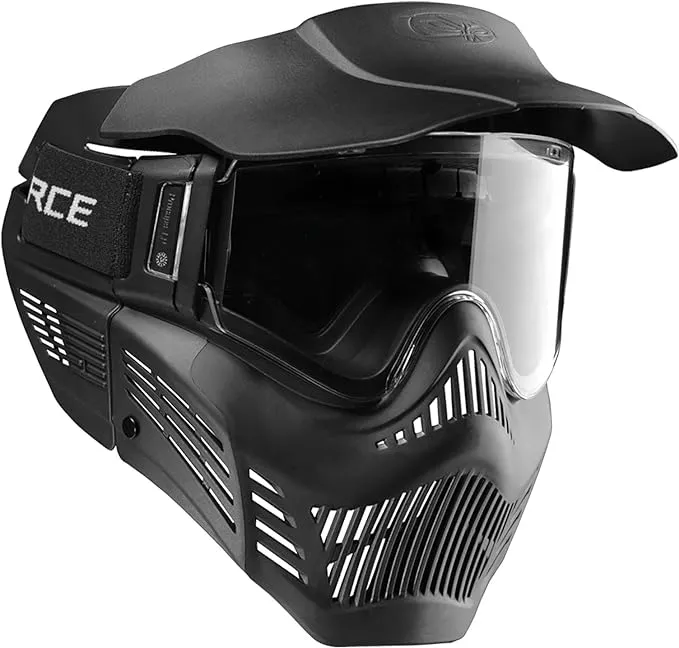 Vforce Armor Paintball Goggle Mask with Thermal Lens, Black