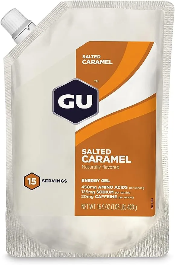 GU Energy Gel - Salted Caramel (15 Serving Pouch)