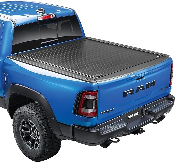 RealTruck Retrax RetraxPRO MX Retractable Truck Bed Tonneau Cover | 80244 | Fits 2019 - 2024 Dodge Ram 1500 w/ RamBox, Fits w/ and w/o Multi-Function (Split) Tailgate 5' 7" Bed (67.4")