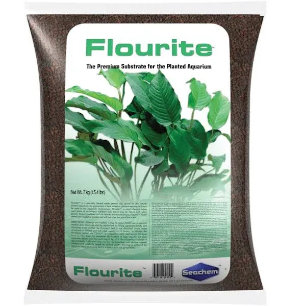 Seachem Flourite Fish & Aquatic Life Aquarium Substrate - 15.4 lb bag