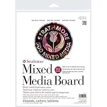 Strathmore Mixed Media Board Pack - 11" x 14", Pkg of 4