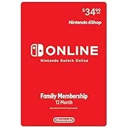 Nintendo Switch Online Family Membership 12 Month (Digital)