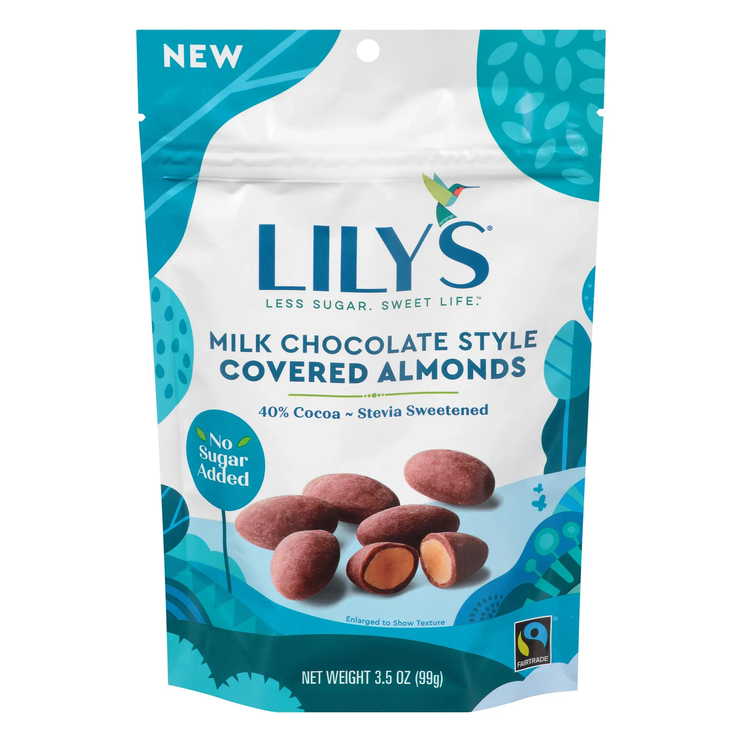 Lilys Almonds, Covered, Milk Chocolate Style - 3.5 oz