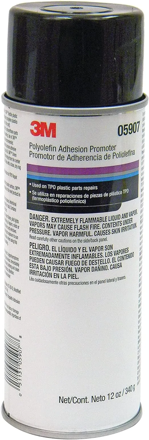3M Polyolefin Adhesion Promoter, 05907, 12 oz Net Wt , Black