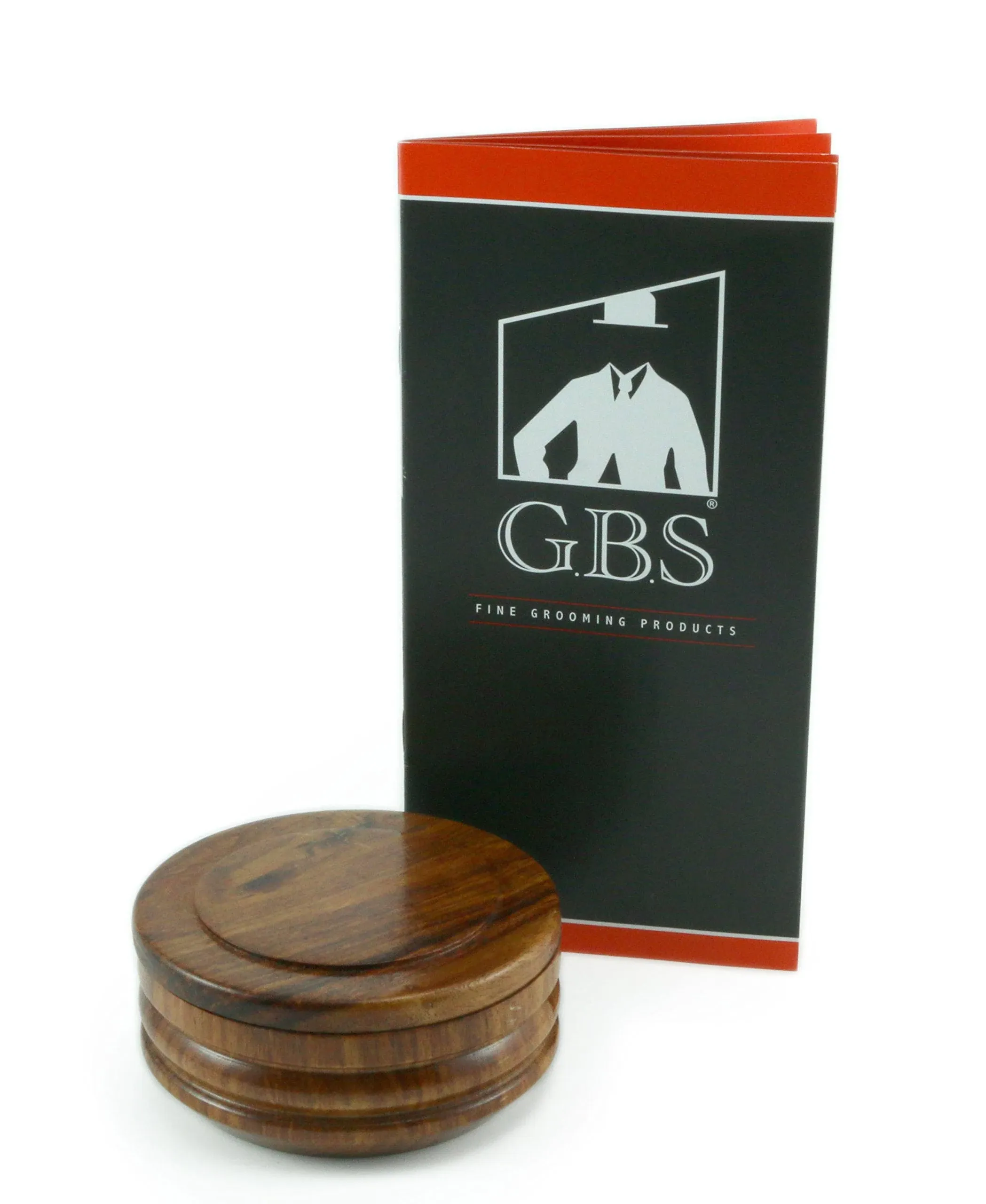 G.B.S Wood Shaving Mug/Bowl with Lid 3.5in Diameter