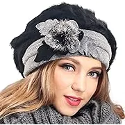 VECRY Women's 100% Wool Bucket Hat Felt Cloche Beret Dress Winter Beanie Hats