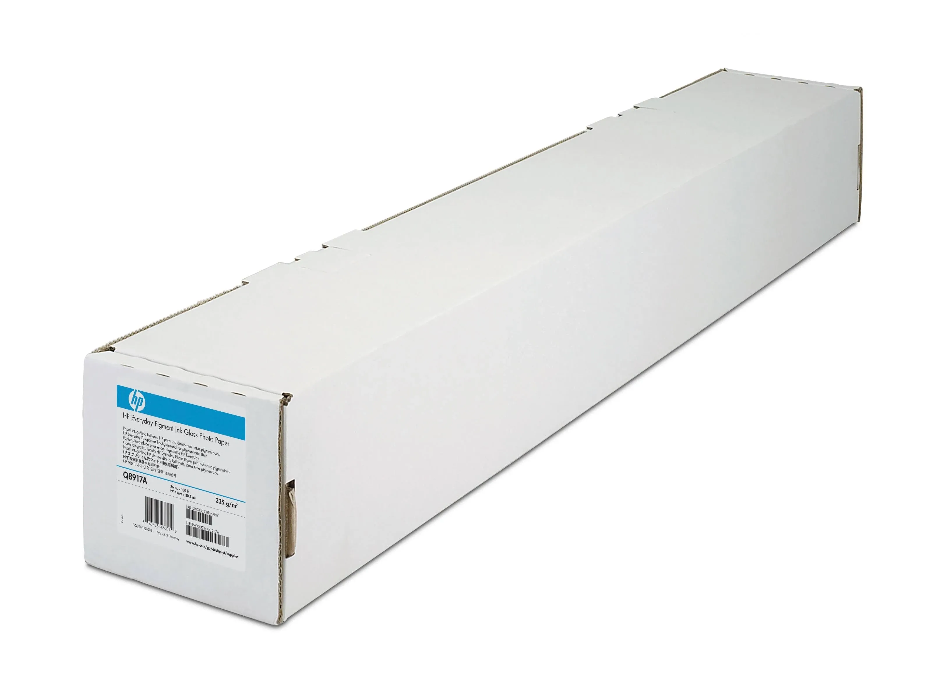 HP C6569C Heavyweight Coated Wide Format Roll, 42" x 100', 35 Lb