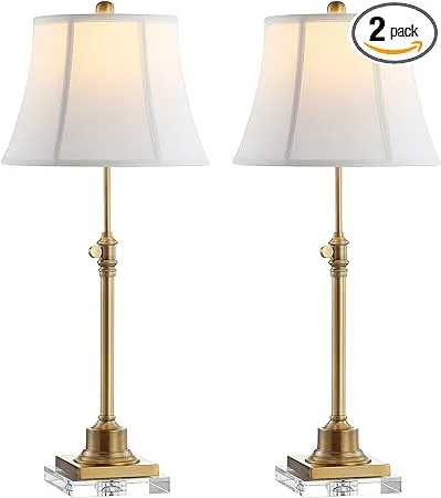 Callen Brass Traditional British Table Lamp (Set of 2)