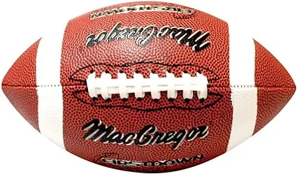 Regent MacGregor Official Size First Down Football (Tan, Medium)