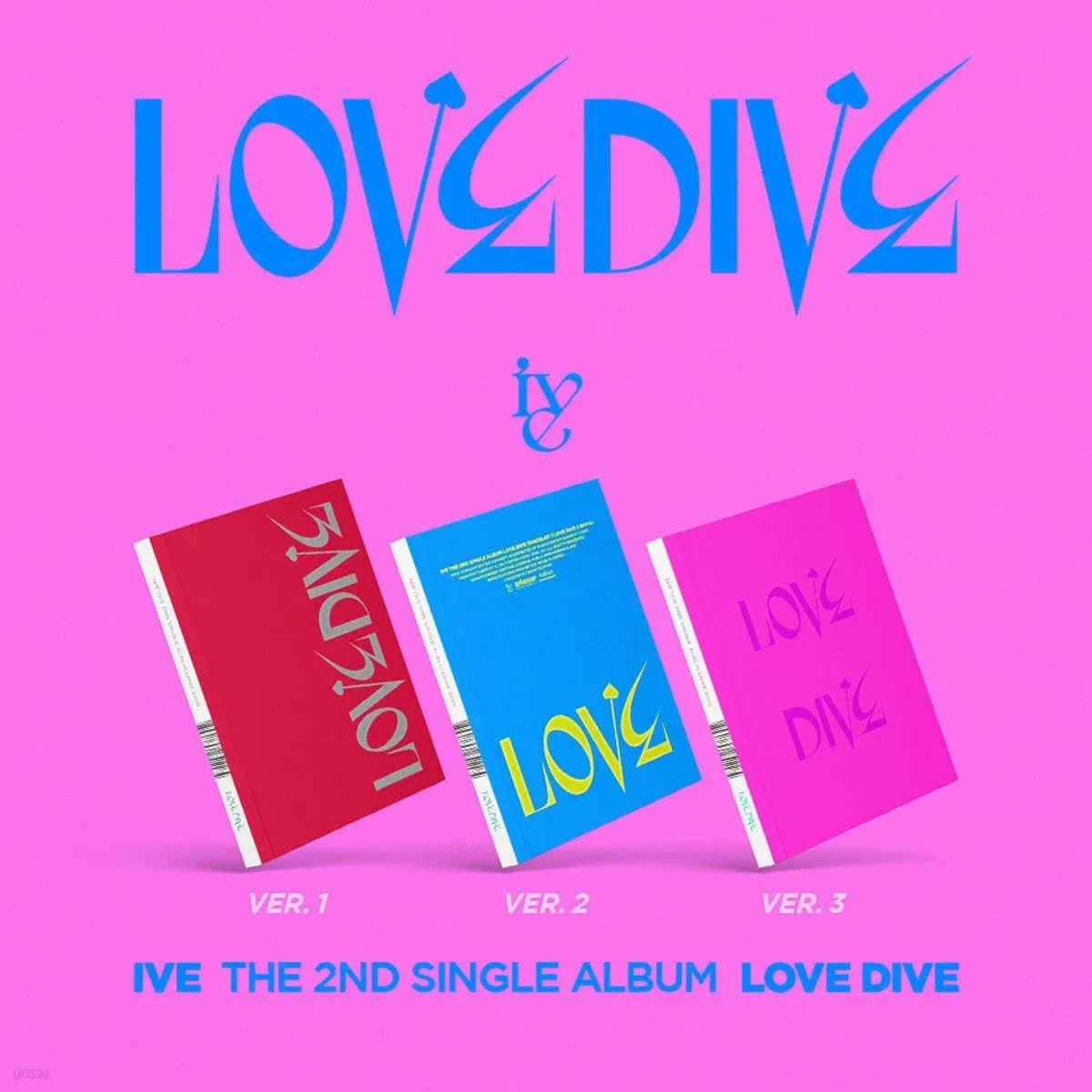 IVE - Love Dive (2nd Single) + Store Gift Photos