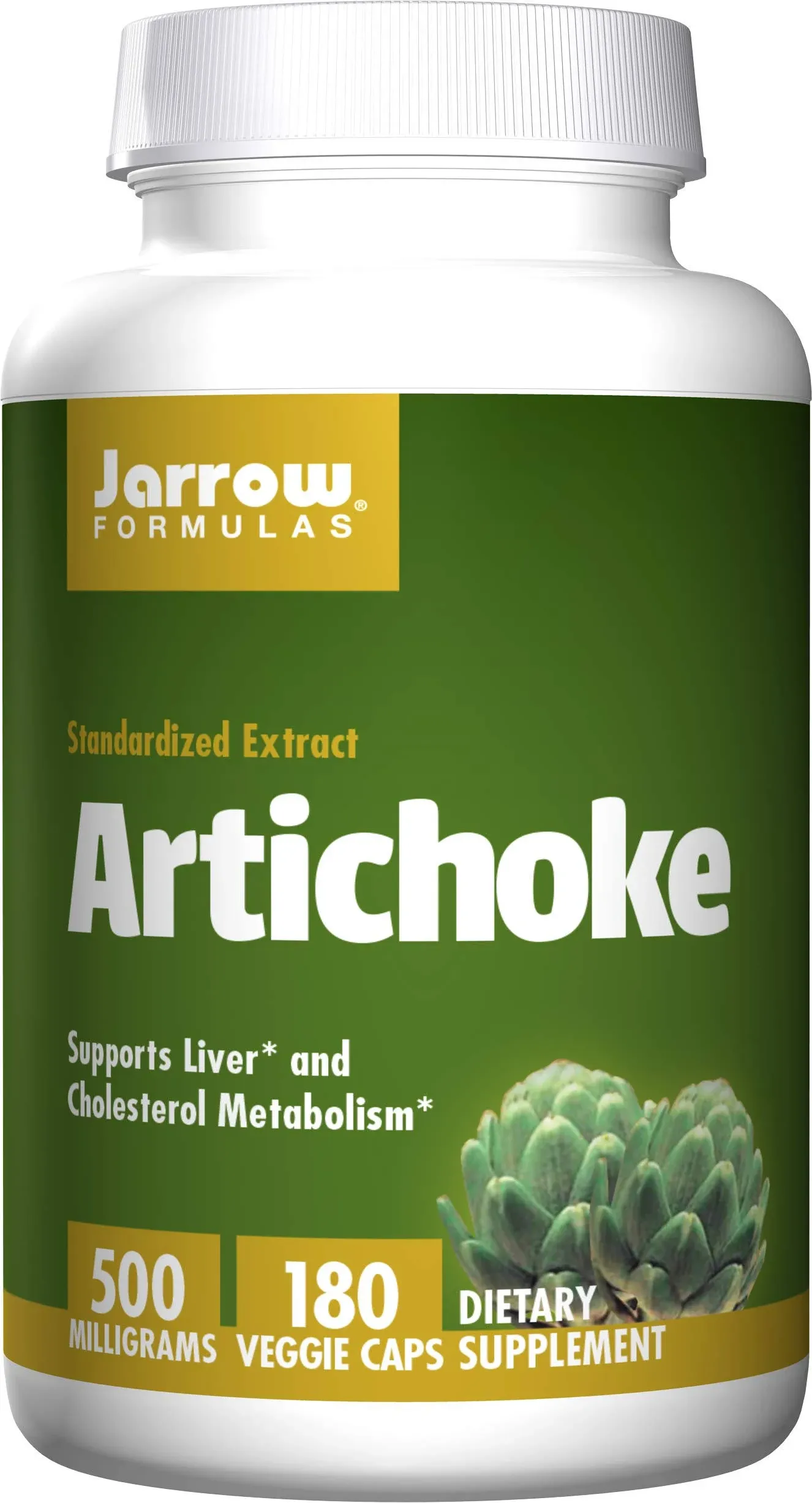 Jarrow Formulas Artichoke 500, Supports Liver and Cholesterol Metabolism,... 