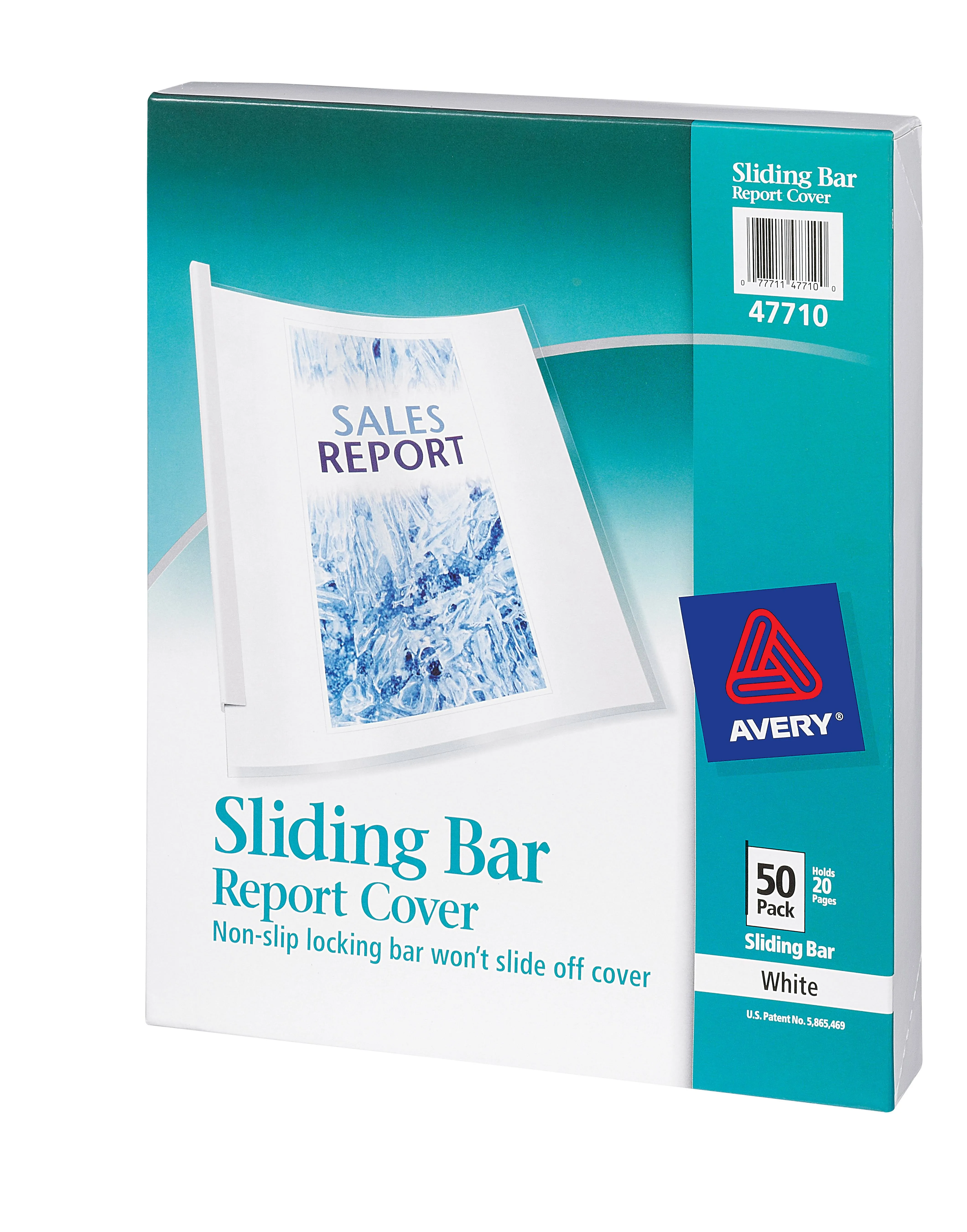 Avery Sliding Bar Report Covers