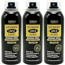 Ebin Wonder Lace Bond Adhesive Spray Extreme Firm Hold 6.08oz