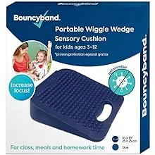 Bouncy Bands Wedge Wiggle Seat Sensory Cushion (10” Square)