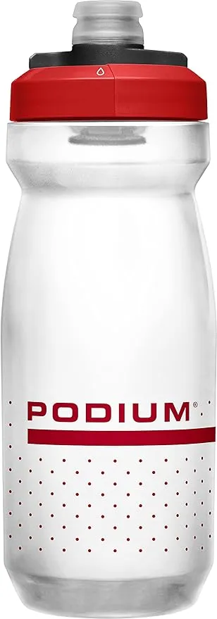 CamelBak Podium Bike Water Bottle 21oz, Fiery Red