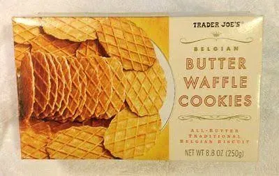 Trader Joe's Belgian Butter Waffle Cookies - 4 pack, 8. 8 oz each