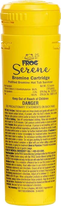 King Technology 01-14-3824 Spa Frog Bromine Cartridge