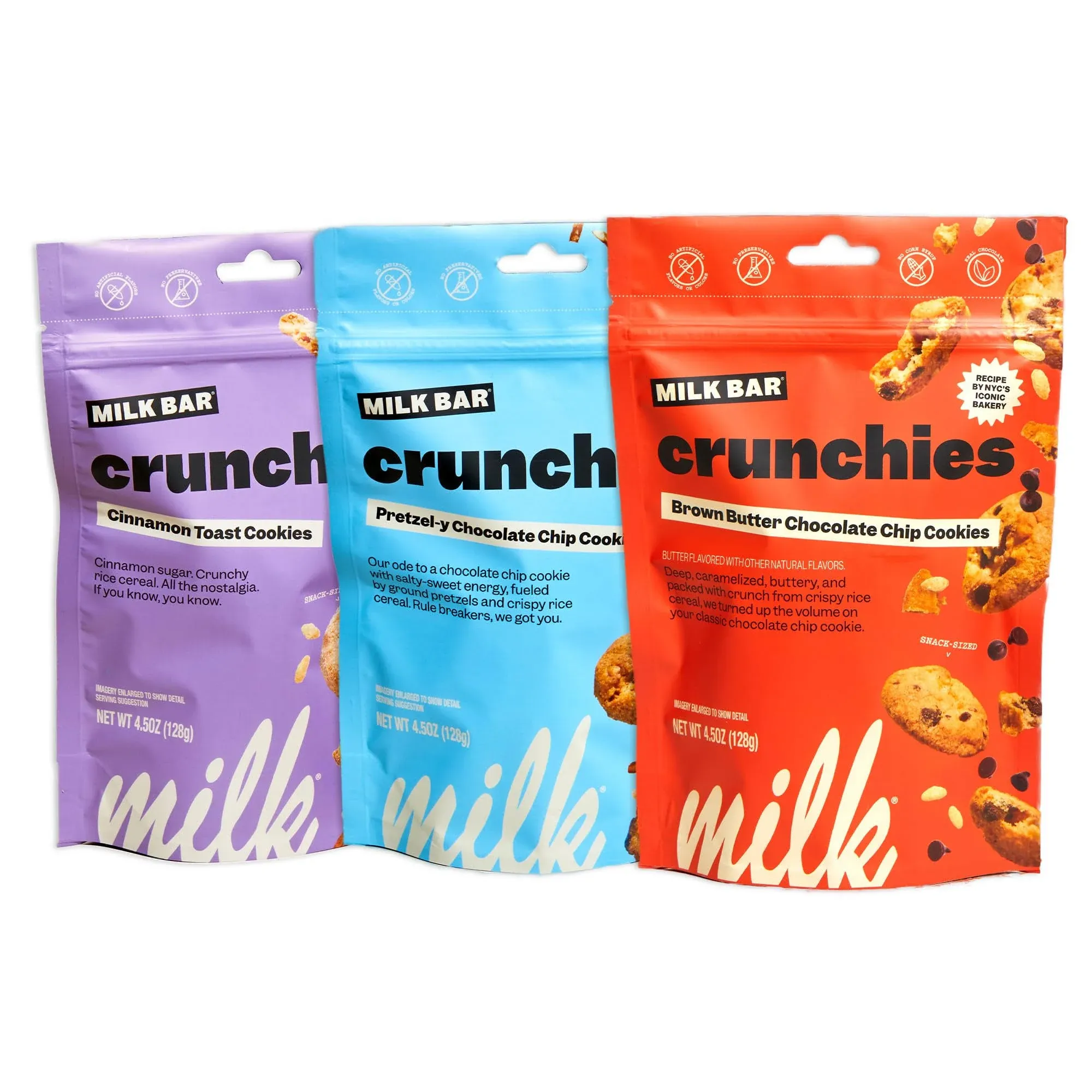 Milk Bar Crunchies | Crunchy Bite Sized Cookies with No Artificial Flavors or ...