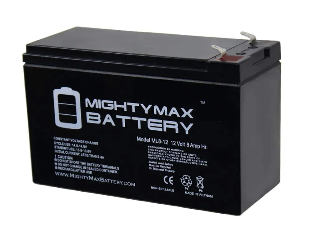 Mighty Max Battery 12V 8AH Rechargeable Sealed Game Camera Battery