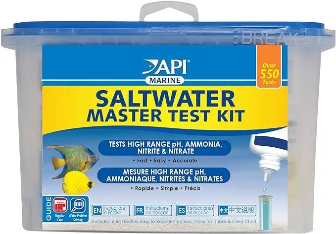 API Marine Bundle Pack: One(1) API SALTWATER MASTER TEST KIT, one(1) API MARINE