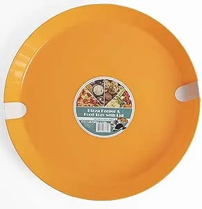 14 inch Round Pizza Keeper (Orange)