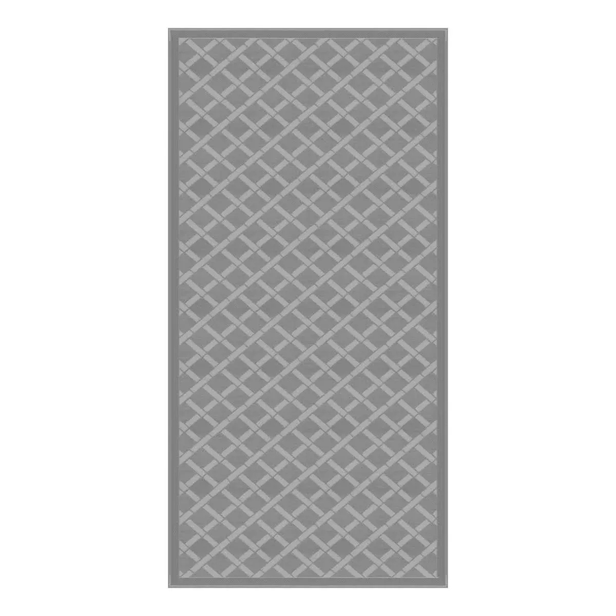 Lippert Reversible All-Weather RV Patio Mat Grey 8' x 16'