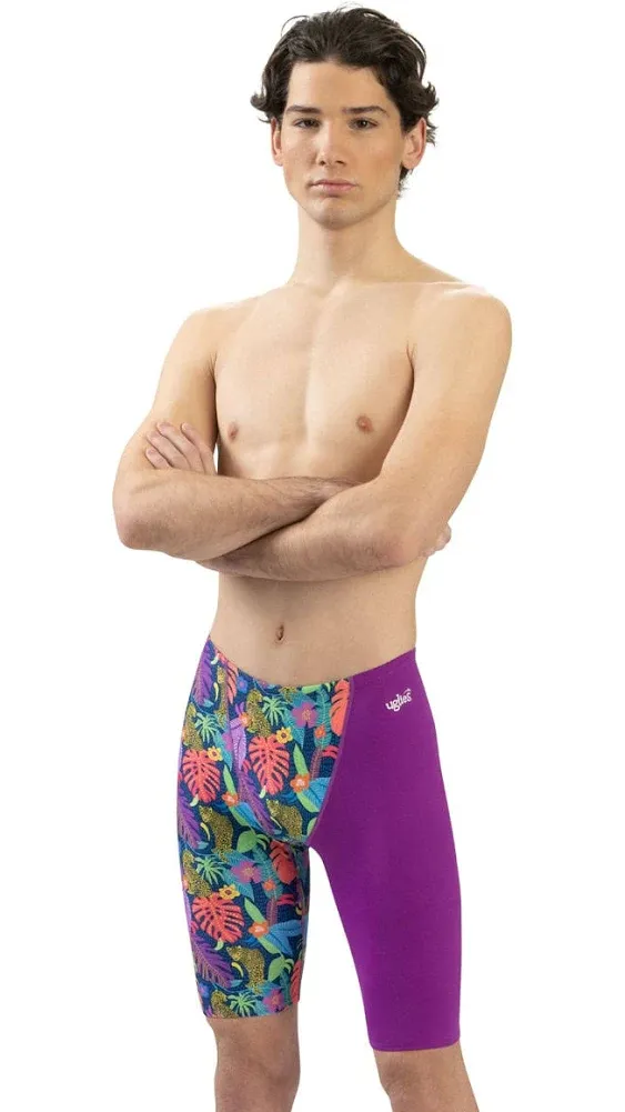 Dolfin Uglies Men's Jammer Swimsuit - Jungle Jam - Swimoutlet.com