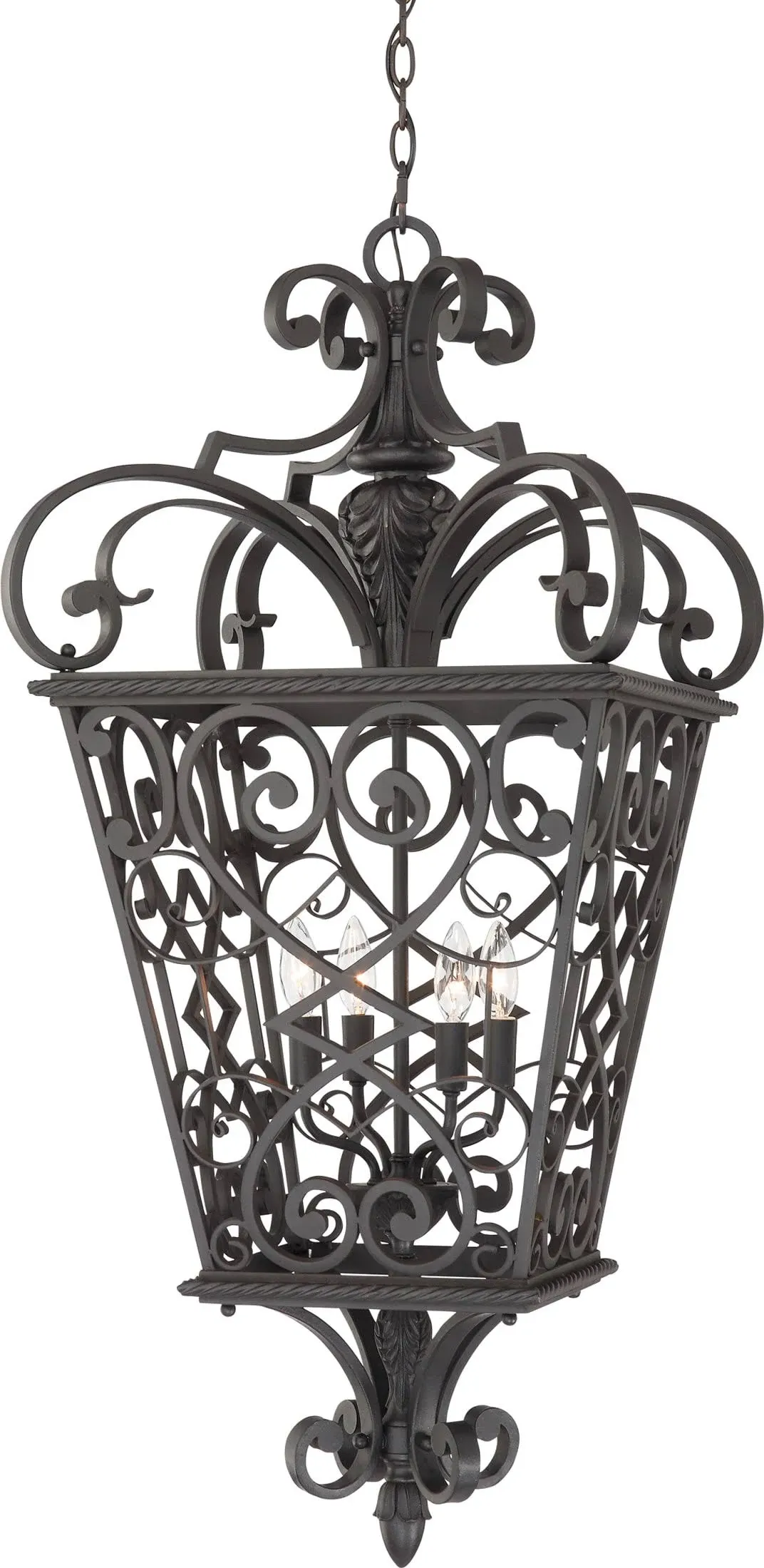 Quoizel 4 Light Fort Quinn Pendant Model: FQ1920MK01