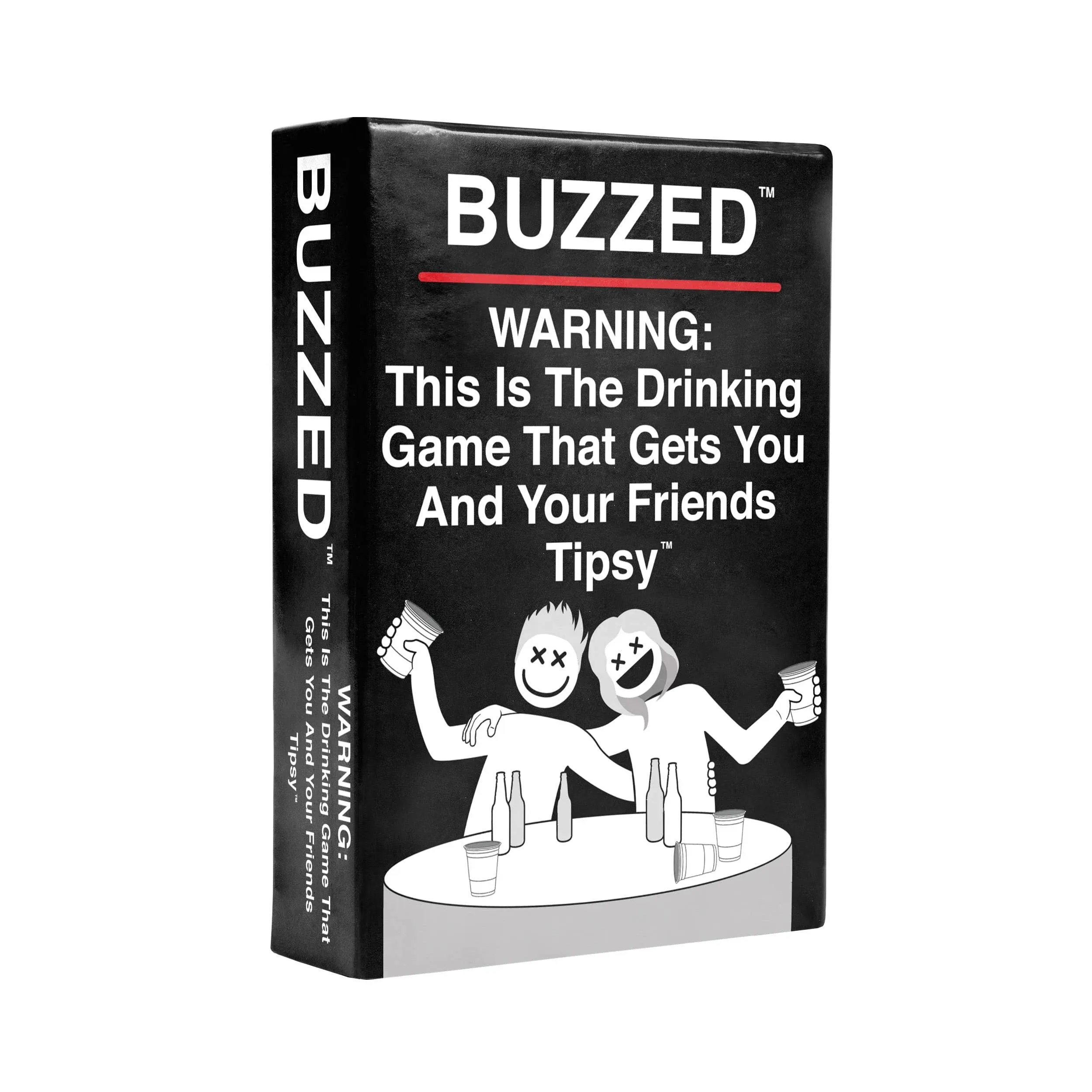 Buzzed Drinking Game, Drinking Card Game, 21+ Game, Complete Set 2019 New!