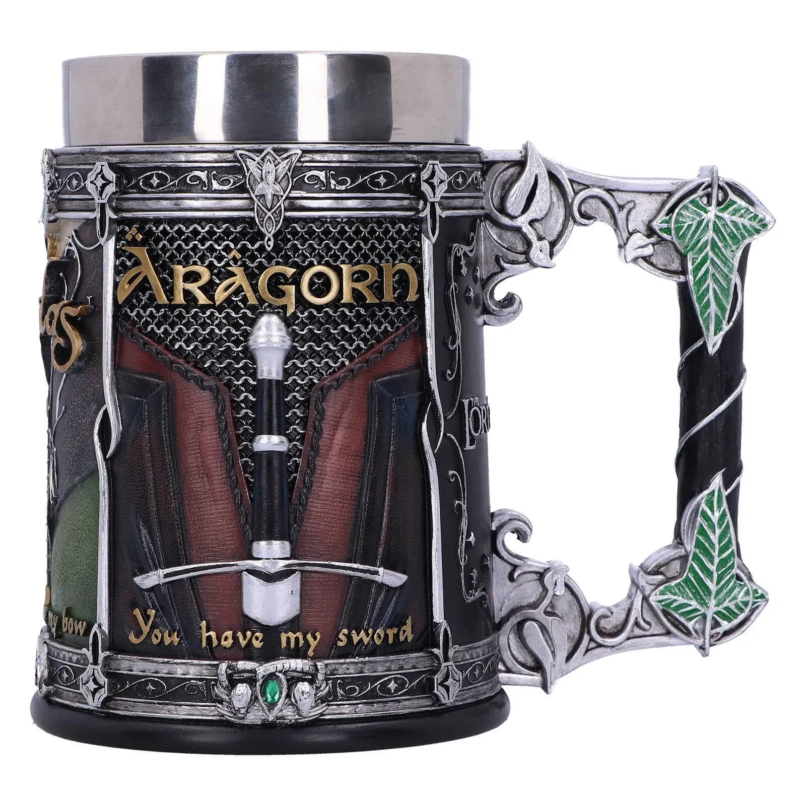 Lord of the Rings Fellowship Tankard Stein New Boxed Licensed Collectable 15cm