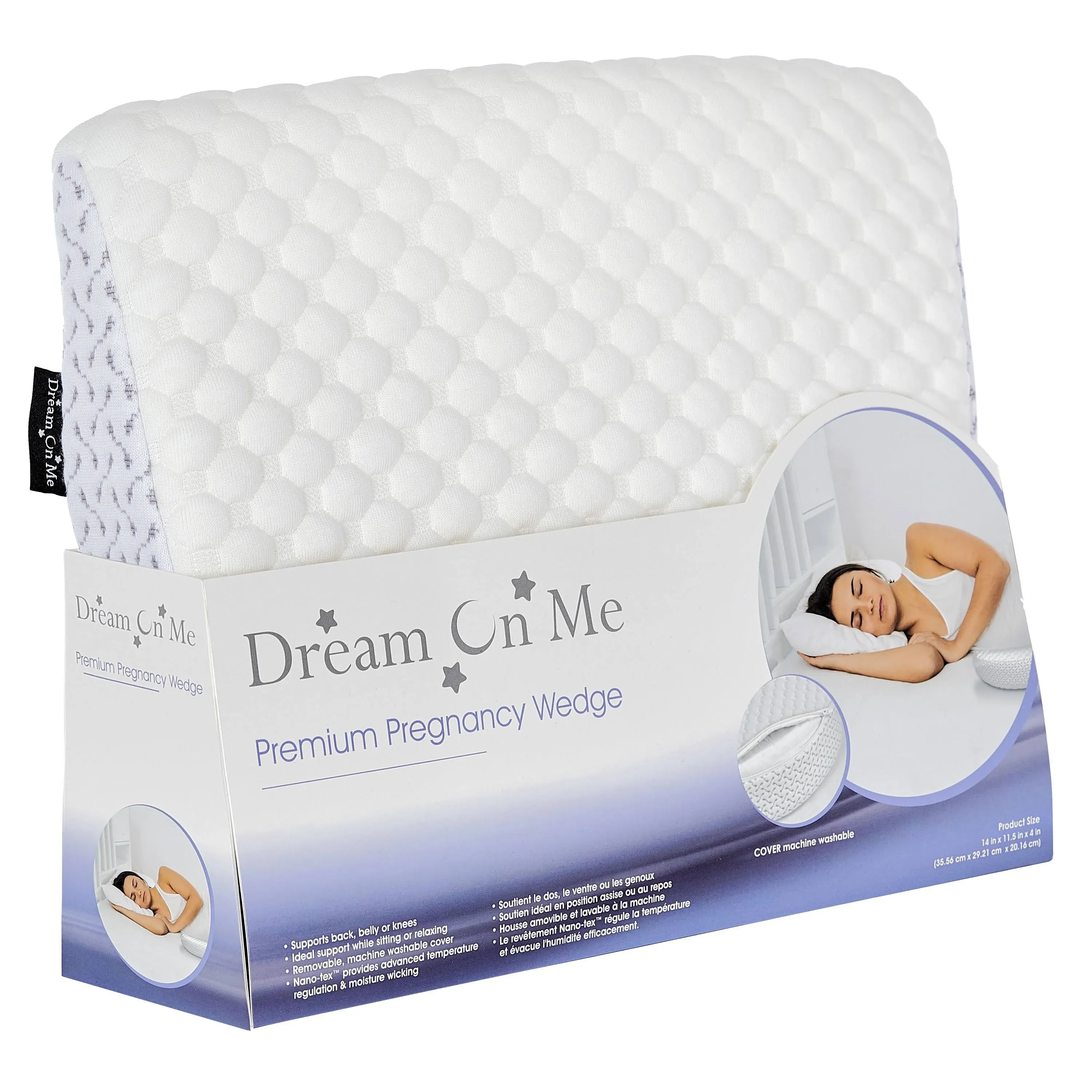 Dream On Me Mommy Pregnancy Wedge Pillow