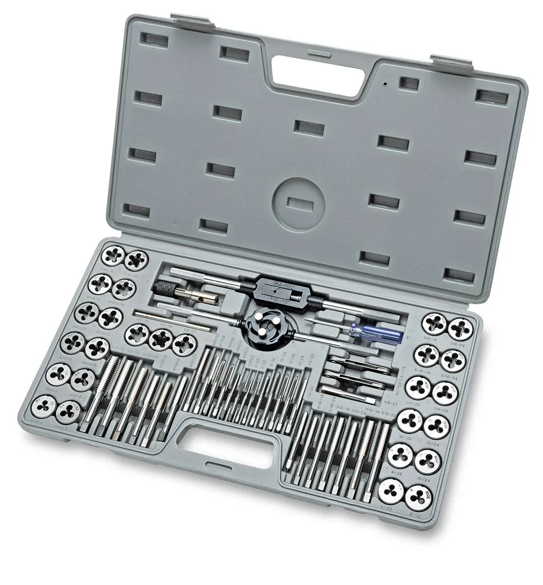 SAE & Metric Tap and Die Set, 60 Piece