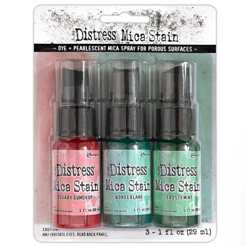 Tim Holtz Distress Mica Stain Holiday Set #6