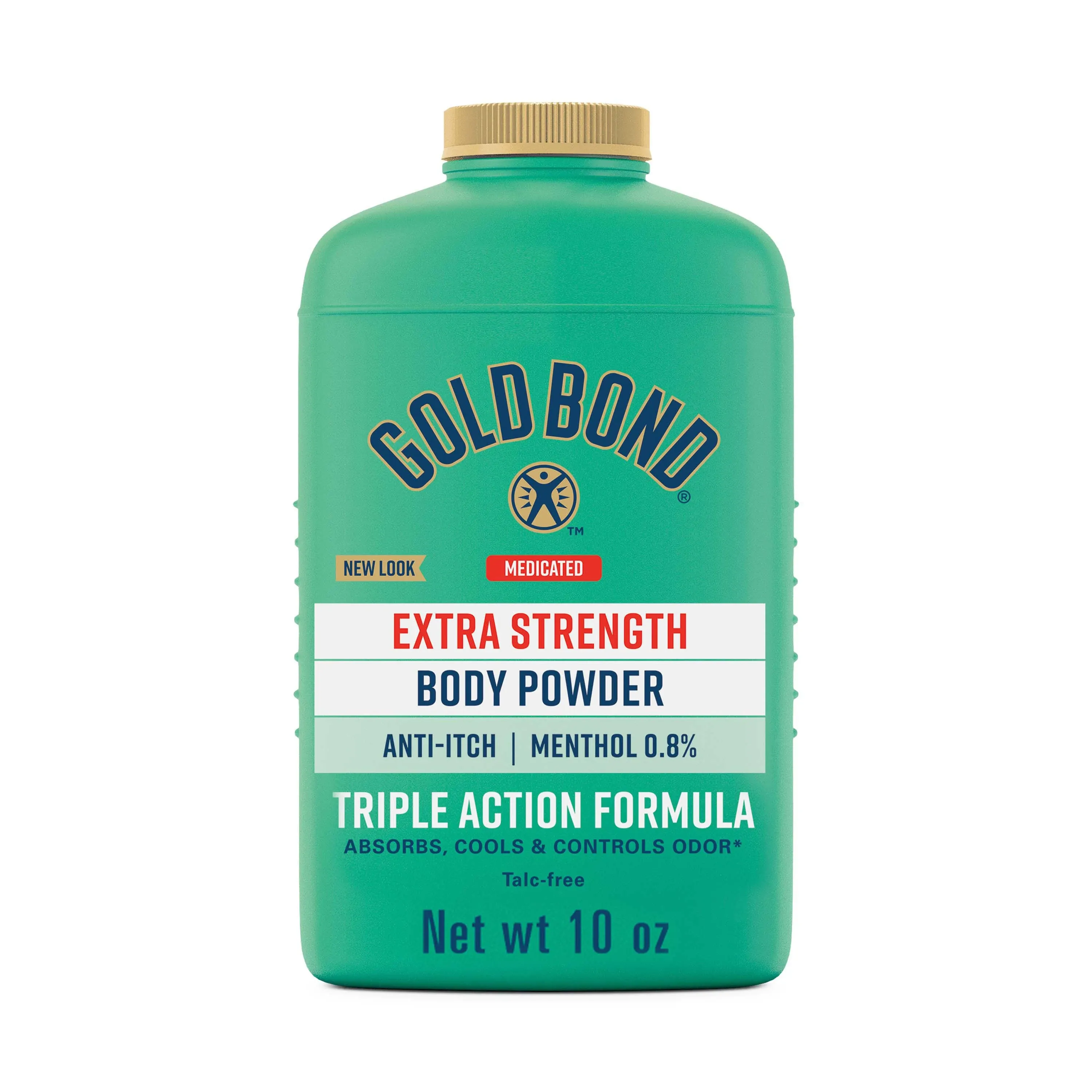 Gold Bond, Body Powder, Unique Triple Action Formula, Extra Strength, 10 oz (283 g)