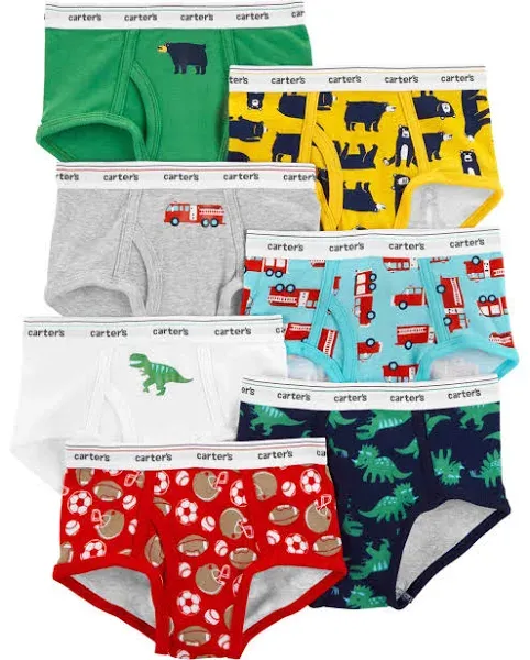 Carter's Boy`s 7 Pack Briefs