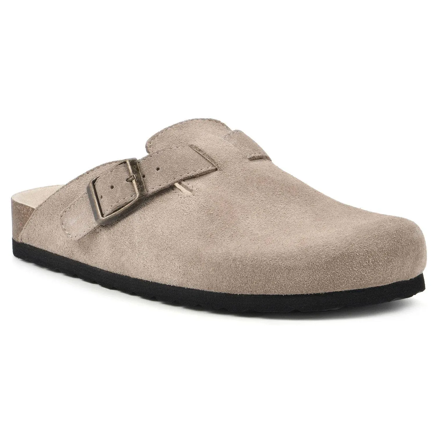 White Mountain Women's Suede Clog