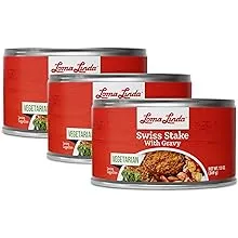 Loma Linda - Plant Based Meats (Swiss Stake with Gravy, (13 oz.), 3 Pack)