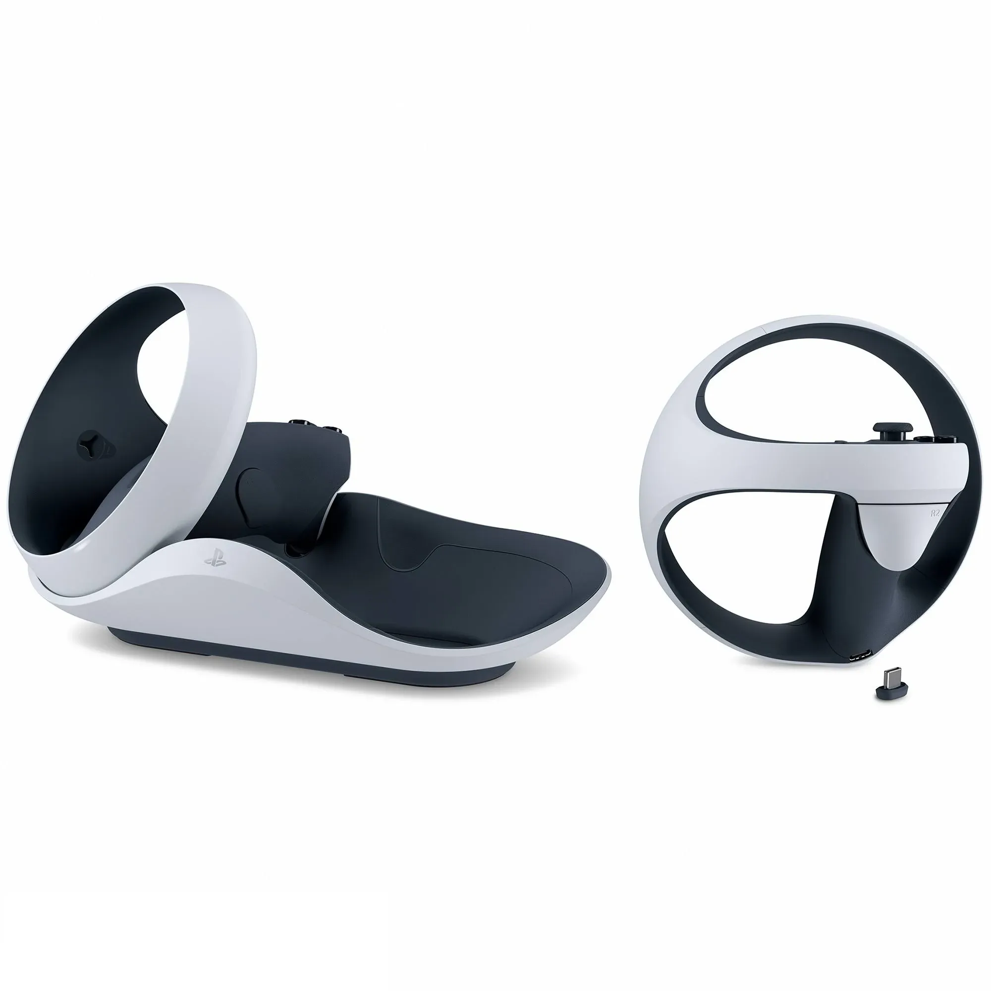 Sony  Playstation VR2 Sense Controller Charging Station - White/Black - Excellent