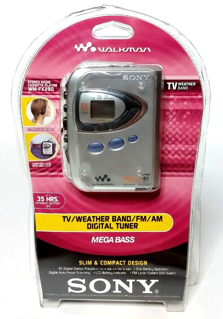 Sony Walkman Stereo Radio Cassette Player