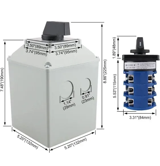 Master Switch Rotary Changeover Switch